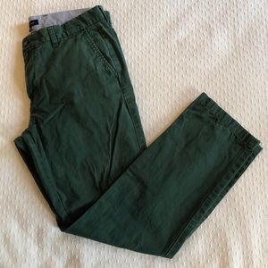 Men’s Tommy Hilfiger Green Pants - Size 33x32